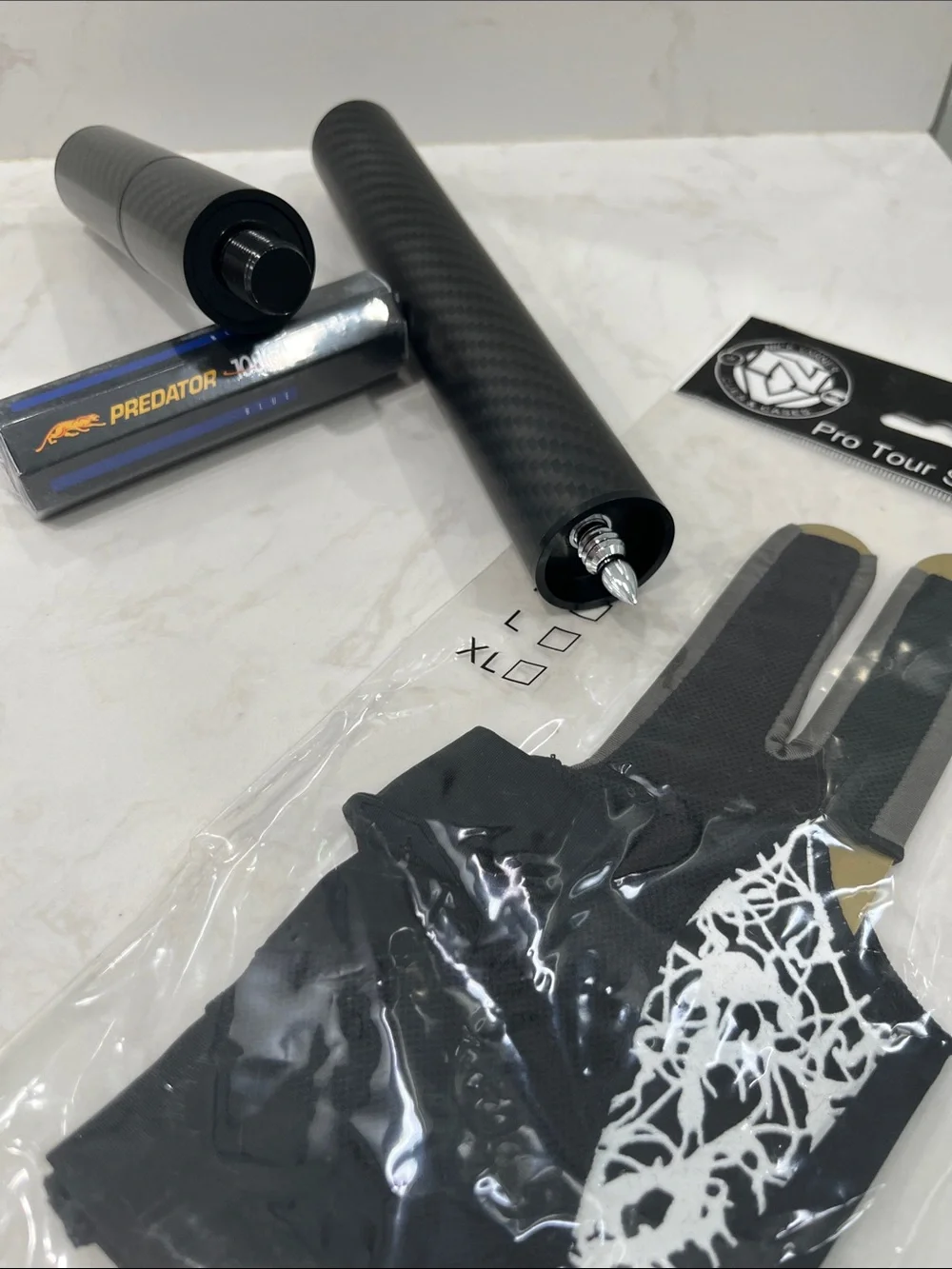 Unbranded Men's Black Carbon Fiber Grip Grooming Tool